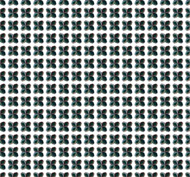 Geometrik süslemeli vektör deseni. Kusursuz tasarım dokusu.