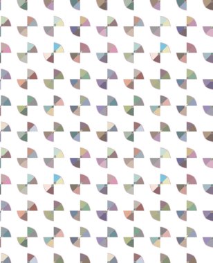 geometrik süsleme biçiminde kusursuz vektör deseni