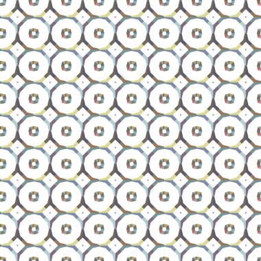 Kusursuz Vektör Deseni. Geometrik Süsleme Biçiminde Arkaplan DokusuName.