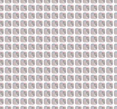 Geometrik süslemeli vektör deseni. Kusursuz tasarım dokusu.