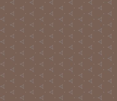 Dikişsiz geometrik süs vektör deseni. Soyut arka plan