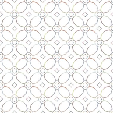 Kusursuz Vektör Deseni. Geometrik Süsleme Biçiminde Arkaplan DokusuName.