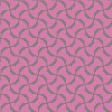 geometrik süsleme biçiminde kusursuz vektör deseni