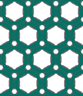 Kusursuz Vektör Deseni. Geometrik Süsleme Biçiminde Arkaplan DokusuName.