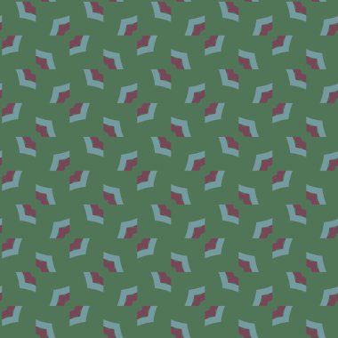 Dikişsiz geometrik süs vektör deseni. Soyut arka plan