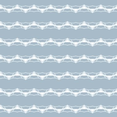 Geometrik süslemeli vektör deseni. Kusursuz tasarım dokusu.