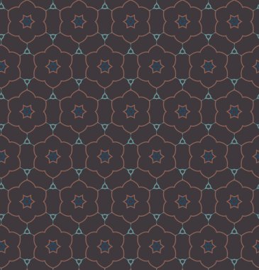 Geometrik süs tarzında soyut arkaplan dokusu. Kusursuz tasarım.