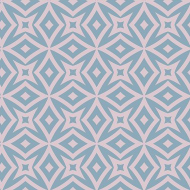 geometrik süsleme biçiminde kusursuz vektör deseni