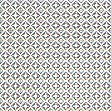 Geometrik süs tarzında soyut arkaplan dokusu. Kusursuz tasarım.