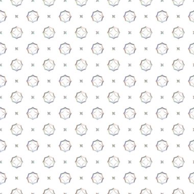 Geometrik süslemeli vektör deseni. Kusursuz tasarım dokusu.