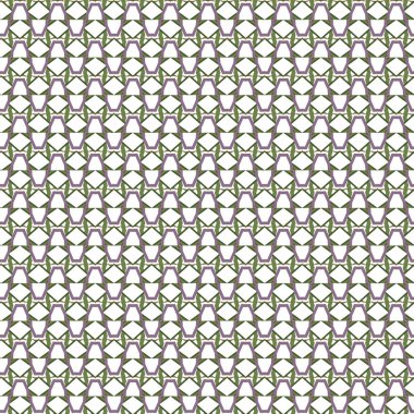 geometrik süsleme biçiminde kusursuz vektör deseni
