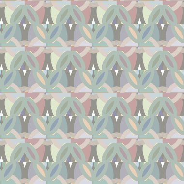 Geometrik süslemeli vektör deseni. Kusursuz tasarım dokusu.