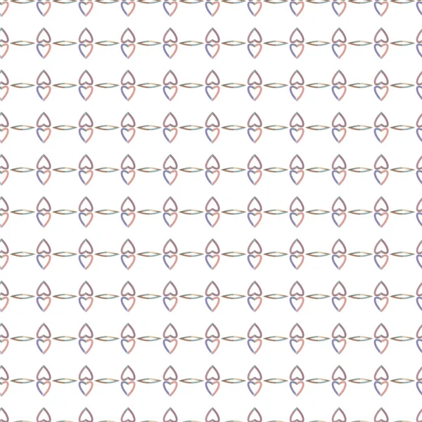 Schema Vettoriale Senza Soluzione Continuità Struttura Sfondo Stile Ornamentale Geometrico — Vettoriale Stock