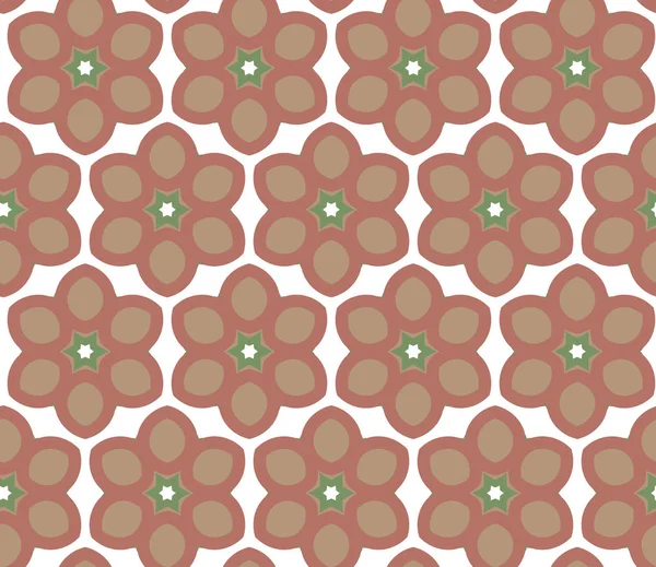 Motif Vectoriel Sans Couture Dans Style Ornemental Géométrique — Image vectorielle