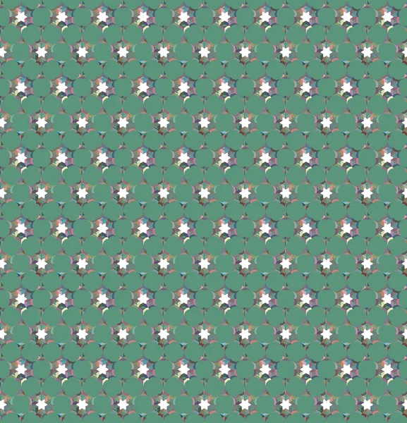 Motif Vectoriel Sans Couture Dans Style Ornemental Géométrique — Image vectorielle