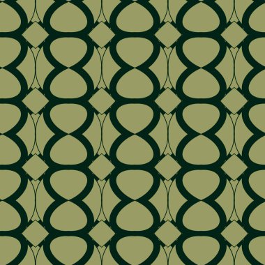 Dikişsiz geometrik süs vektör deseni. Soyut arka plan