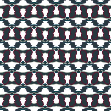 Geometrik süs tarzında soyut arkaplan dokusu. Kusursuz tasarım.