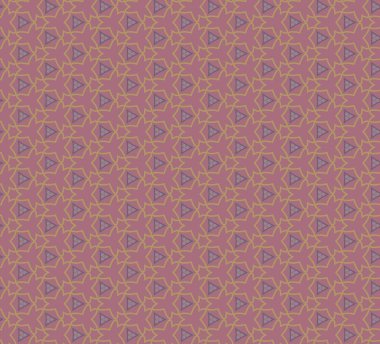 Geometrik süslemeli vektör deseni. Kusursuz tasarım dokusu.