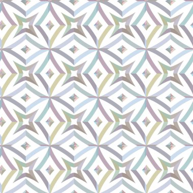 Kusursuz Vektör Deseni. Geometrik Süsleme Biçiminde Arkaplan DokusuName.