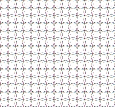 Geometrik süslemeli vektör deseni. Kusursuz tasarım dokusu.