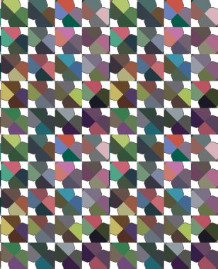 Kusursuz Vektör Deseni. Geometrik Süsleme Biçiminde Arkaplan DokusuName.