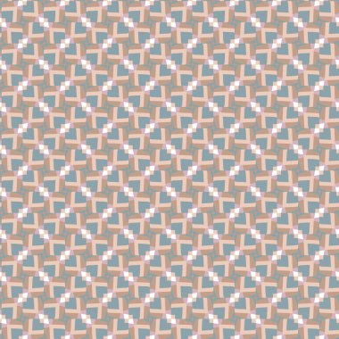 Geometrik süslemeli vektör deseni. Kusursuz tasarım dokusu.