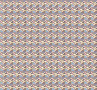 geometrik süsleme biçiminde kusursuz vektör deseni