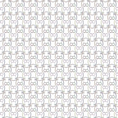 Kusursuz Vektör Deseni. Geometrik Süsleme Biçiminde Arkaplan DokusuName.