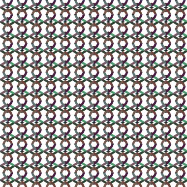 geometrik süsleme biçiminde kusursuz vektör deseni