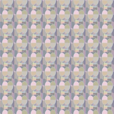 geometrik süsleme biçiminde kusursuz vektör deseni
