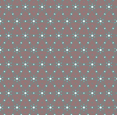 geometrik süsleme biçiminde kusursuz vektör deseni