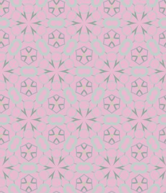 Kusursuz Vektör Deseni. Geometrik Süsleme Biçiminde Arkaplan DokusuName.