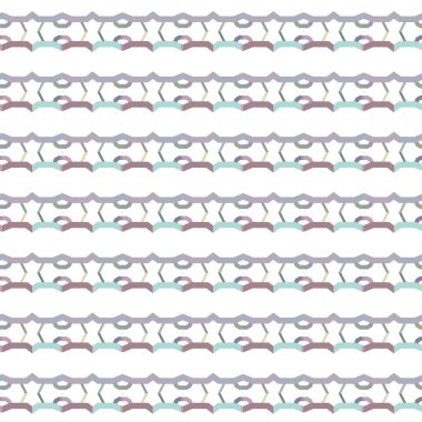 Dikişsiz geometrik süs vektör deseni. Soyut arka plan