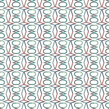 Kusursuz Vektör Deseni. Geometrik Süsleme Biçiminde Arkaplan DokusuName.