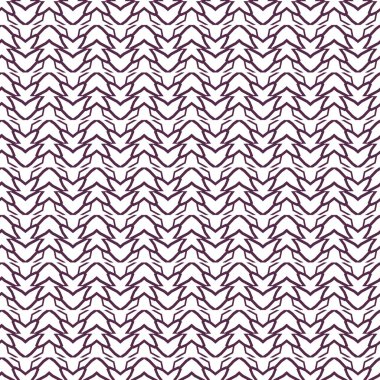 Geometrik süslemeli vektör deseni. Kusursuz tasarım dokusu.