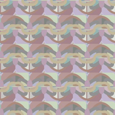 Kusursuz Vektör Deseni. Geometrik Süsleme Biçiminde Arkaplan DokusuName.