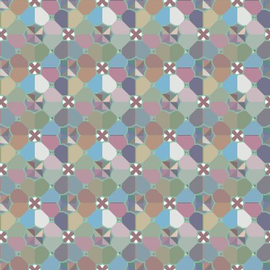 Geometrik süs tarzında soyut arkaplan dokusu. Kusursuz tasarım.