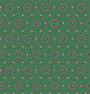 Geometrik süslemeli vektör deseni. Kusursuz tasarım dokusu.