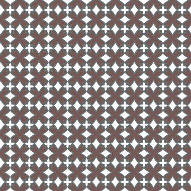 geometrik süsleme biçiminde kusursuz vektör deseni