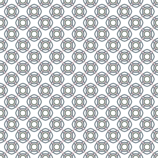 Motif Vectoriel Sans Couture Dans Style Ornemental Géométrique — Image vectorielle