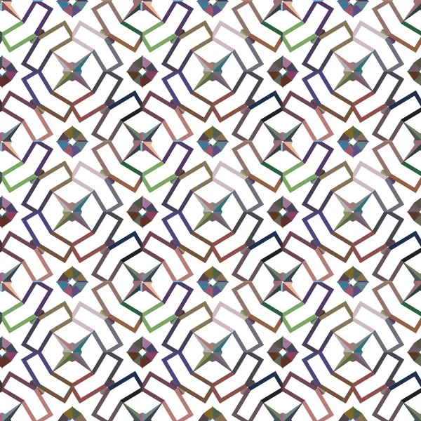 Textura Abstracta Fondo Estilo Ornamental Geométrico Diseño Sin Costuras — Archivo Imágenes Vectoriales