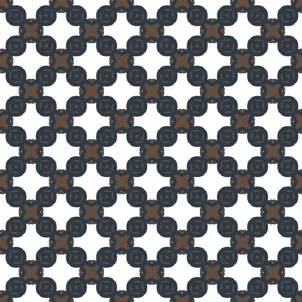 Geometrisches Ornamentales Vektormuster Nahtlose Design Textur — Stockvektor