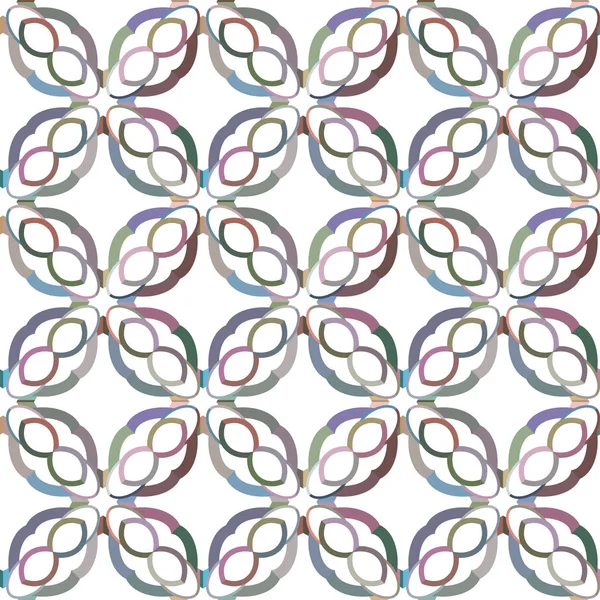 Patrón Vector Ornamental Geométrico Sin Costuras Fondo Abstracto — Archivo Imágenes Vectoriales