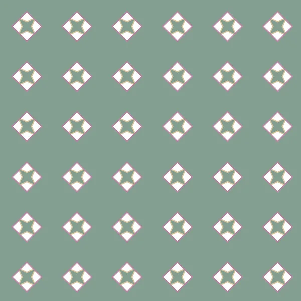 Motif Vectoriel Sans Couture Dans Style Ornemental Géométrique — Image vectorielle