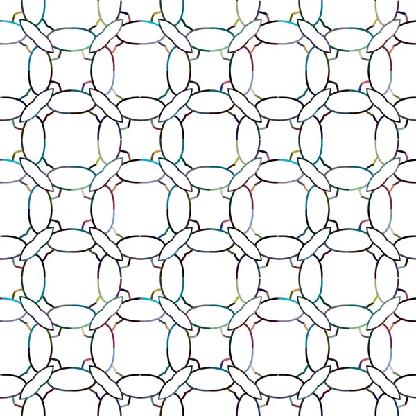 Geometriskt Dekorativt Vektormönster Sömlös Design Konsistens — Stock vektor