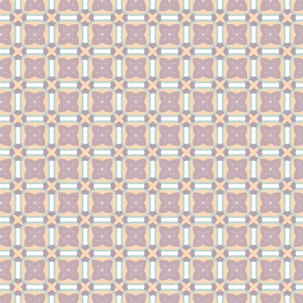 Modèle Vectoriel Sans Couture Texture Fond Dans Style Décoratif Géométrique — Image vectorielle