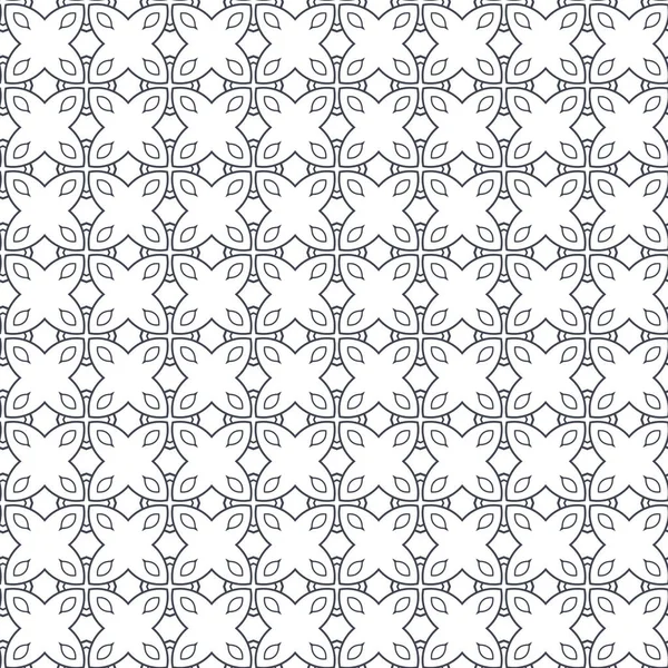 Patrón Vector Ornamental Geométrico Sin Costuras Fondo Abstracto — Archivo Imágenes Vectoriales