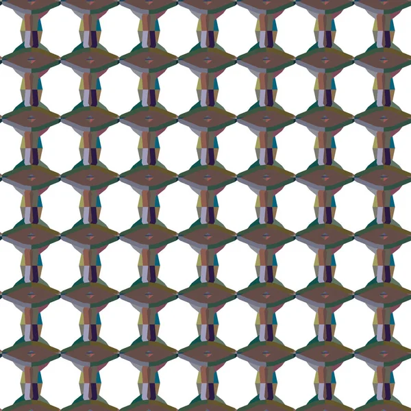 geometrik süsleme biçiminde kusursuz vektör deseni