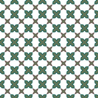 Dikişsiz geometrik süs vektör deseni. Soyut arka plan