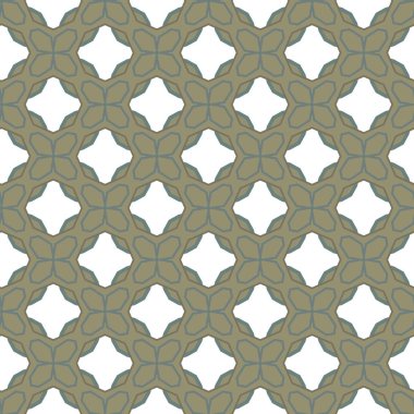 Geometrik süslemeli vektör deseni. Kusursuz tasarım dokusu.